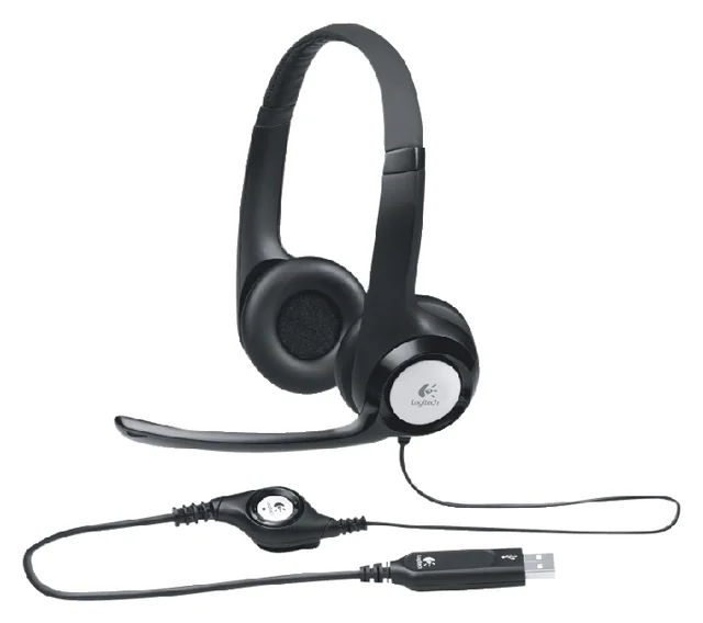 Headset Logitech H390 zwart