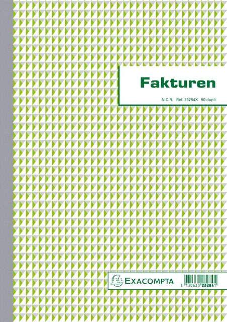 Facturenboek Exacompta Manifold dupli 50vel Nl
