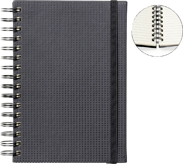 Notitieboek Quantore A5 spiraal tab lijn 192 pagina's 80gr motief
