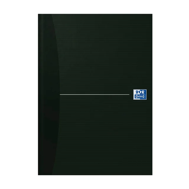 Notitieboek Oxford Office Essentials A4 96vel lijn zwart