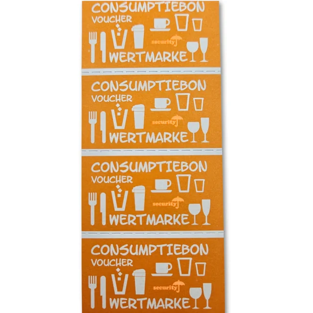 Consumptiebon Combicraft UV beveiliging 500 stuks oranje