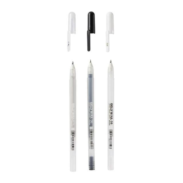 Gelschrijver Sakura Gelly Roll Metallic set à 3 kleuren