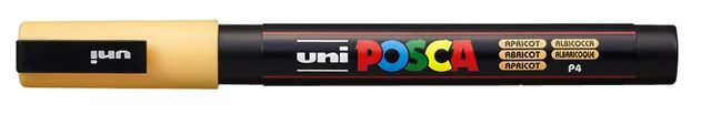 Paintmarker Uni POSCA PC3M fijn abrikoos