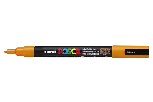 Paintmarker Uni POSCA PC3M fijn oranje