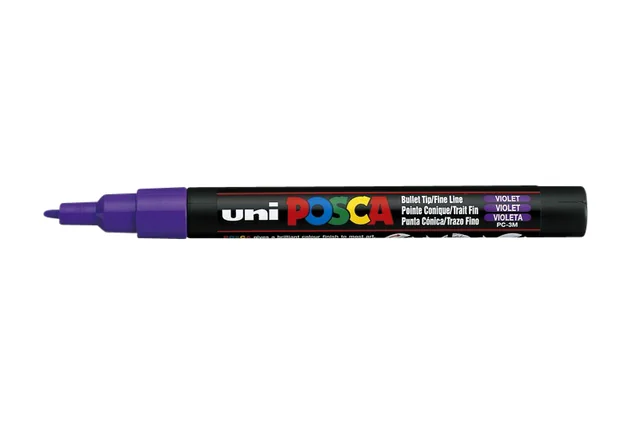 Paintmarker Uni POSCA PC3M fijn paars