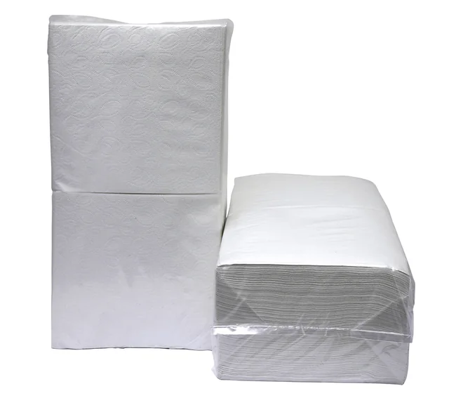 Servetten Blanco 1/4vouw 1-laags 4500 stuks
