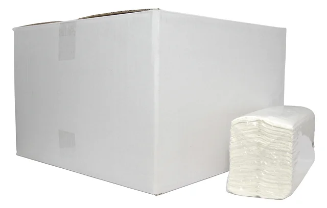 Handdoek Cleaninq H3 c-vouw 2-laags 250x310mm 16x152 vel wit