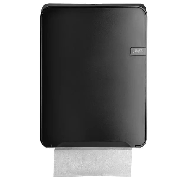 Handdoekdispenser Quartzline Q8 zwart 441152