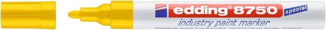 Paintmarker edding 8750 industrie 2-4mm geel