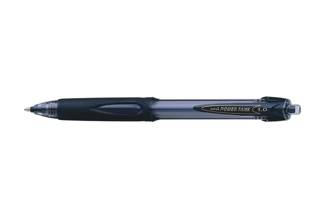 Balpen Uni-ball Powertank medium zwart
