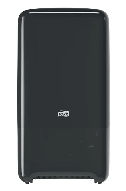 Toiletpapierdispenser Tork T6 Elevation medium duo zwart 557508