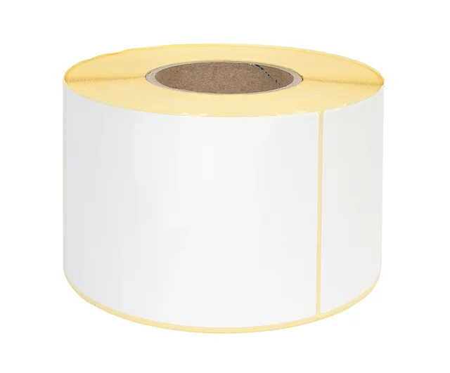 Labeletiket IEZZY Zebra 800740-605 102x150mm 76mm wit permanent 900st