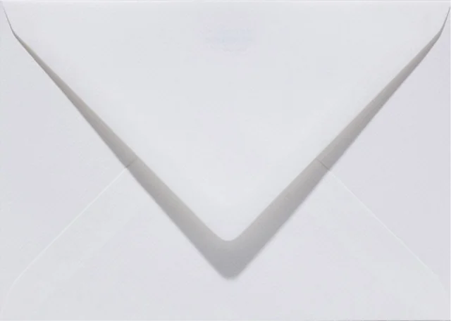 Envelop Papicolor EA5 156x220mm hagelwit pak à 6 stuks