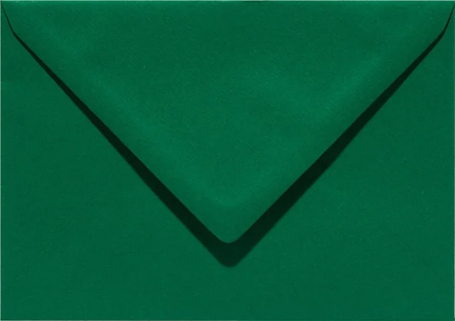 Envelop Papicolor EA5 156x220mm dennegroen pak à 6 stuks