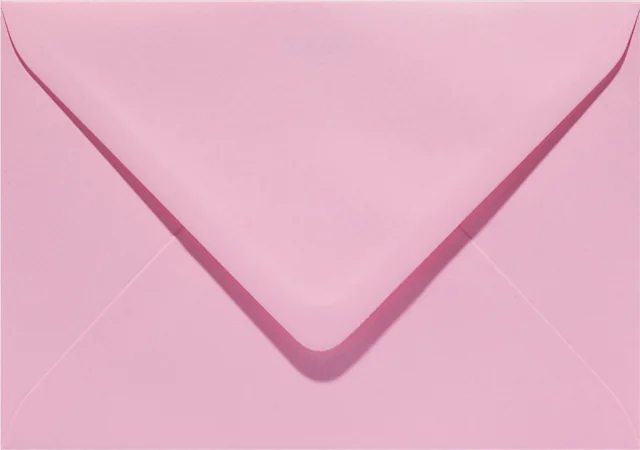 Envelop Papicolor EA5 156x220mm babyroze pak à 6 stuks