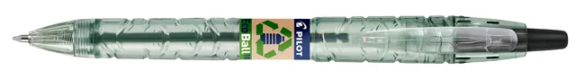 Balpen PILOT Begreen B2P EcoBall medium zwart