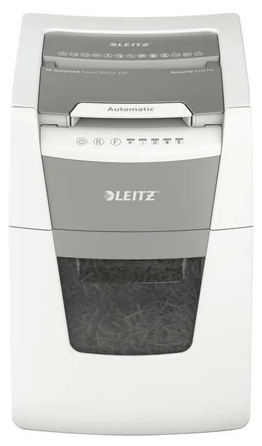 Papiervernietiger Leitz IQ Auto+ Small Office 100 P5 snippers 2x15mm