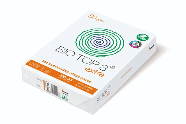 Kopieerpapier BioTop 3 A3 80gr naturel 500 vel