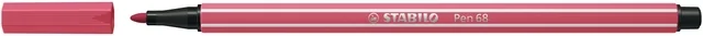Viltstift STABILO Pen 68/49 medium aardbeienrood