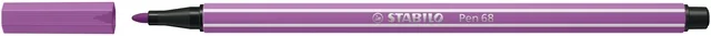 Viltstift STABILO Pen 68/60 medium vergrijsd violet