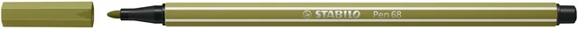 Viltstift STABILO Pen 68/37 medium moddergroen