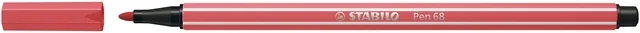 Viltstift STABILO Pen 68/47 medium roestig rood