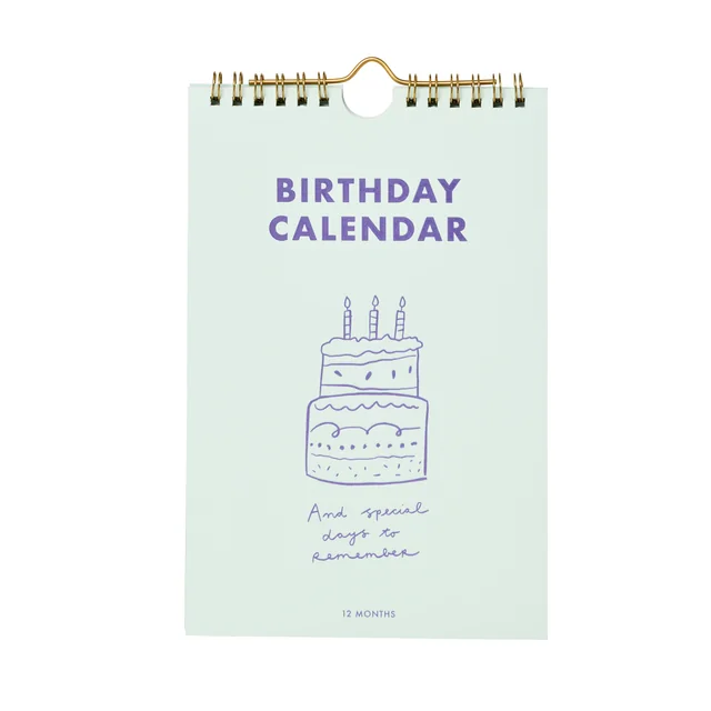 Verjaardagskalender &C