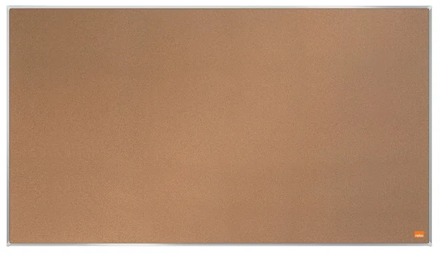 Prikbord Nobo Impression Pro widescreen 50x89cm kurk