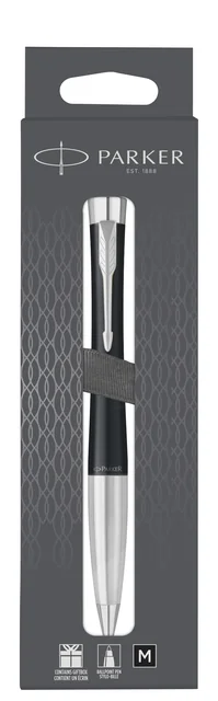 Balpen Parker Urban twist matt black CT medium blister à 1 stuk