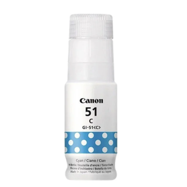 Navulinkt Canon GI-51 blauw