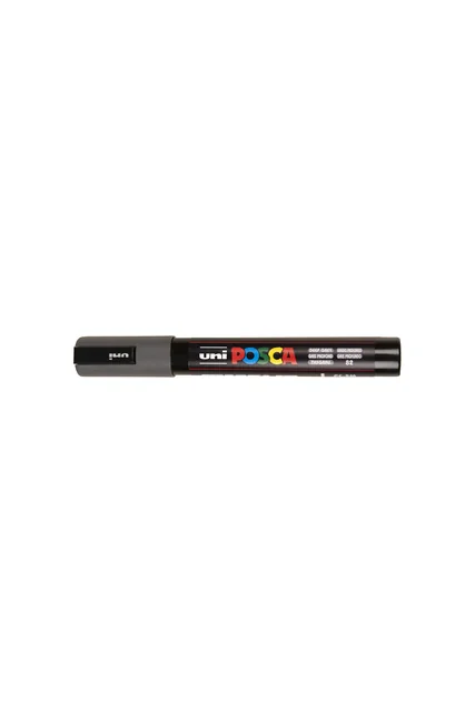 Paintmarker Uni POSCA PC5M medium diepgrijs