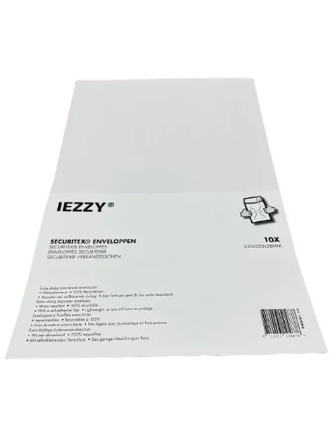 Securitex envelop IEZZY 250x350x38mm 10 stuks