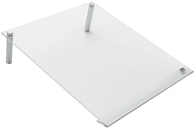 Notitiebord Nobo transparant acryl schuin A4