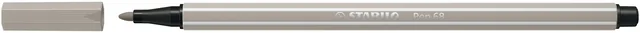 Viltstift STABILO Pen 68/93 medium  warm grijs