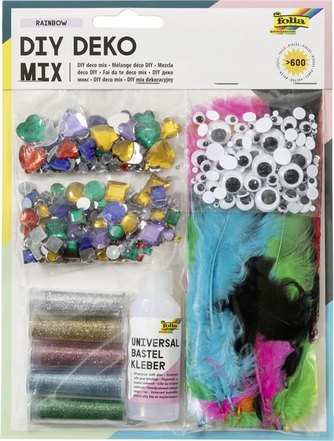 Decoratiemix Folia DIY 600-delig