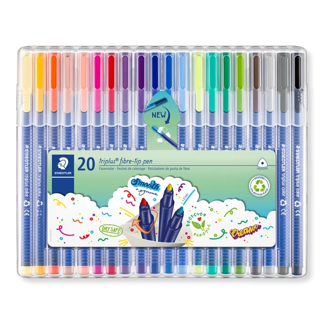 Kleurstift Staedtler 323 Triplus color à 20 kleuren