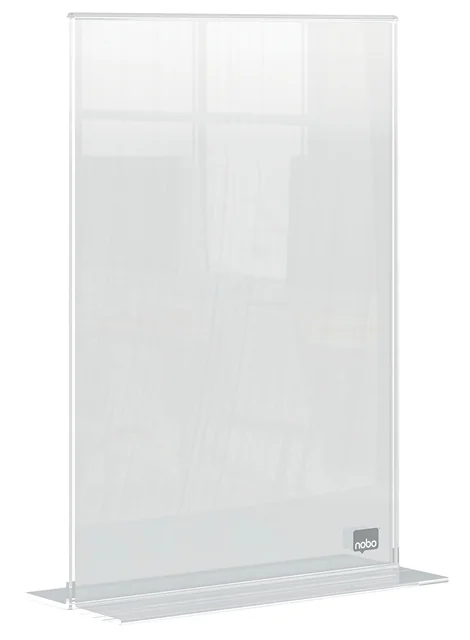 Infobord Nobo Premium Plus A5 acryl vrijstaand