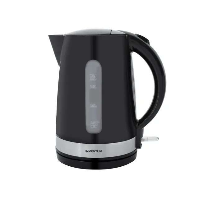 Waterkoker Inventum 1.7liter zwart met rvs
