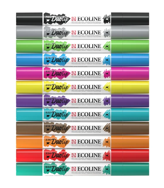Duotip Talens Ecoline set à 12 stuks basis