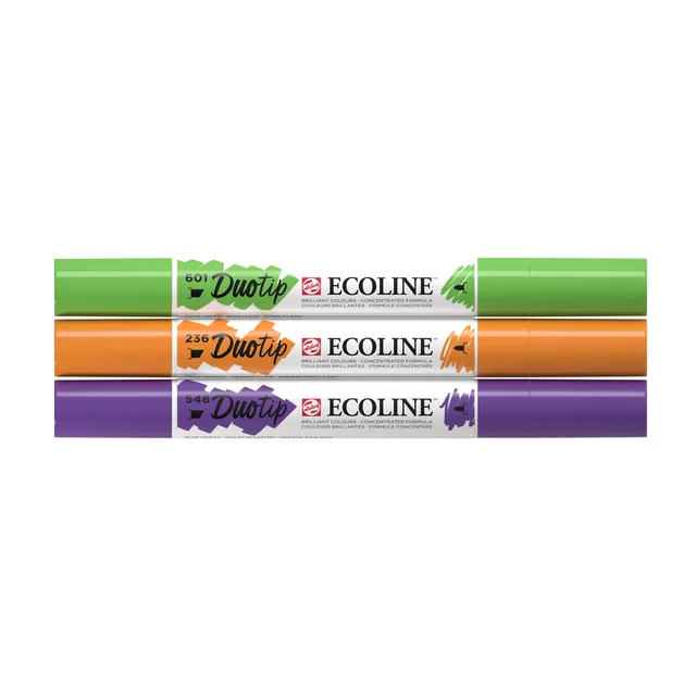 Duotip Talens Ecoline set à 3 stuks secundair
