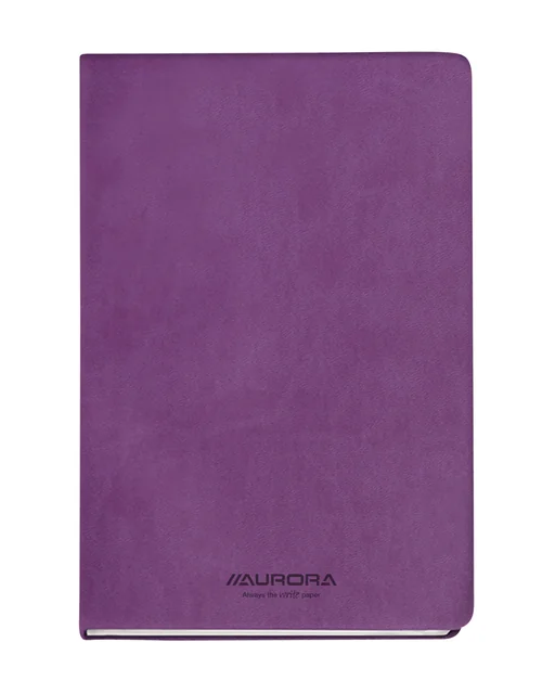 Notitieboek Aurora Capri A5 192blz lijn 80gr violet