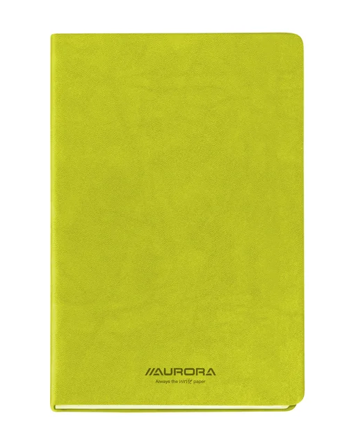 Notitieboek Aurora Capri A5 192blz lijn 80gr groen