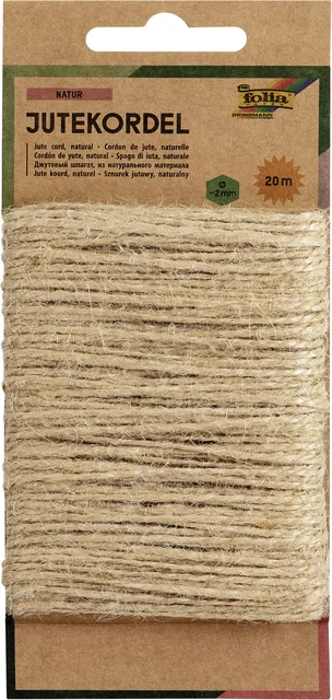Touw jute Folia 20 meter naturel