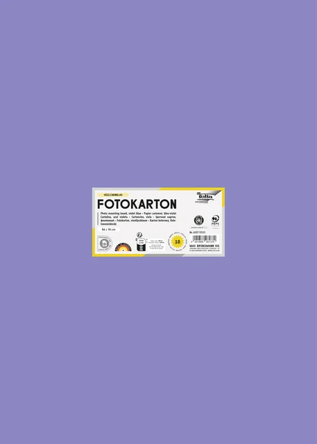 Fotokarton Folia 300gr 50x70cm 37 violetblauw