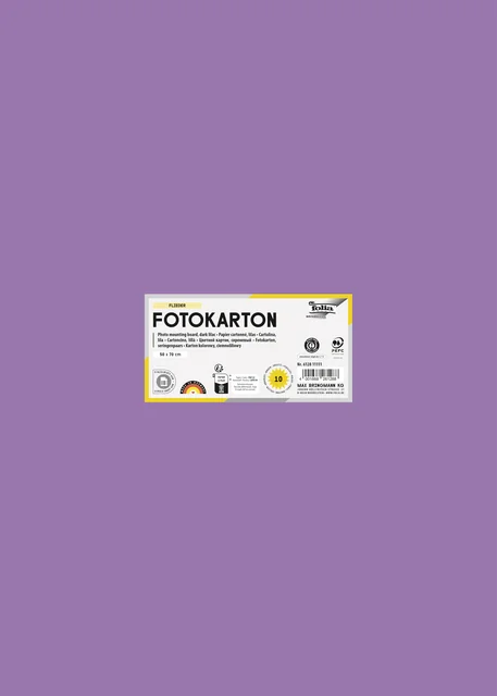 Fotokarton Folia 300gr 50x70cm 28 paars