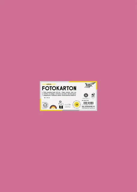 Fotokarton Folia 300gr 50x70cm 29 oudroze