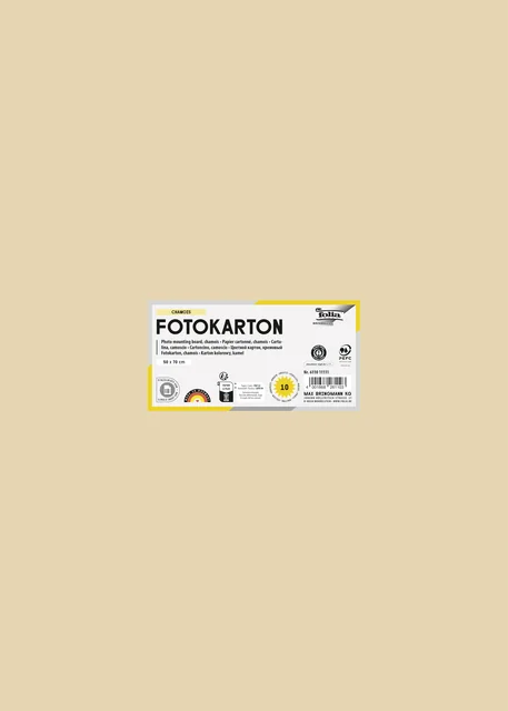 Fotokarton Folia 300gr 50x70cm 10 chamois