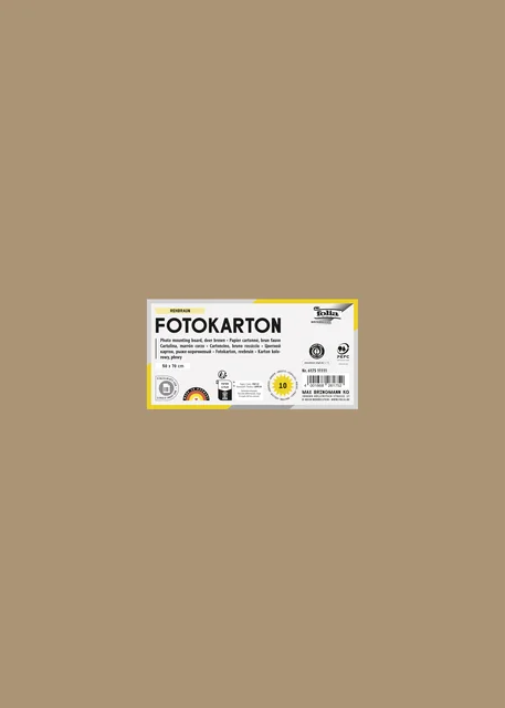 Fotokarton Folia 300gr 50x70cm 75 reebruin