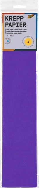 Crêpepapier Folia 50x250cm 10vel 122 donkerviolet