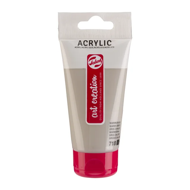 Acrylverf Talens Art Creation 718 warmgrijs tube à 75ml